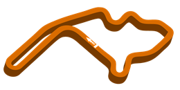 Track layout for Mid-Ohio Sports Car Course