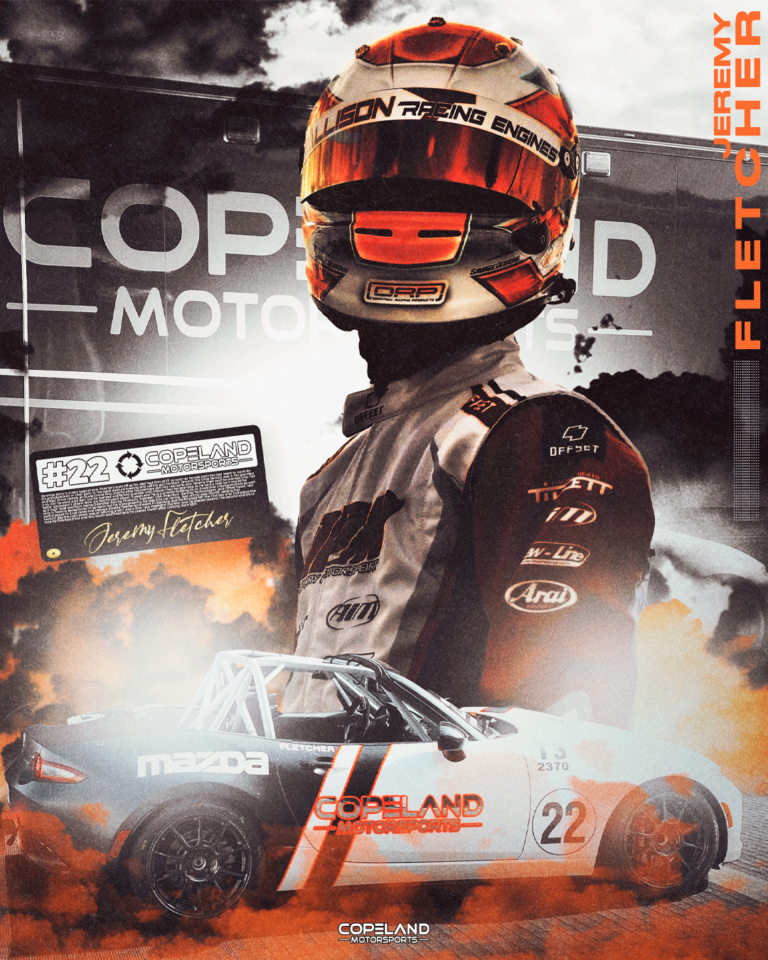 JEREMY FLETCHER BRINGS RAW SPEED TO COPELAND MOTORSPORTS MAZDA MX5 CUP